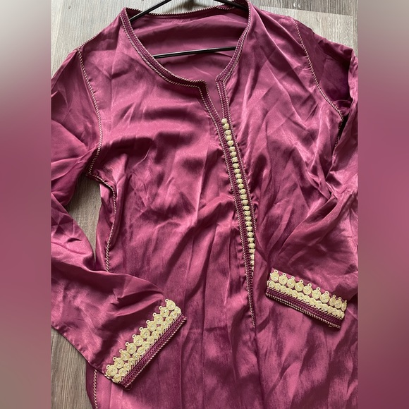 Three pieces traditions Moroccan dress/ Kaftan - Picture 4 of 11